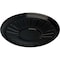 Ekena Millwork Leandros Ceiling Medallion (Fits Canopies up to 6 3/8"), 19 7/8"OD x 1 1/4"P, Black Pearl CM22LNBPS - alternate 3